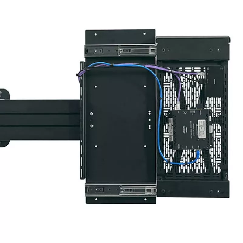 Chief Proximity Component Storage Slide-Lock Panel Black 6.8 kg Wall Mount