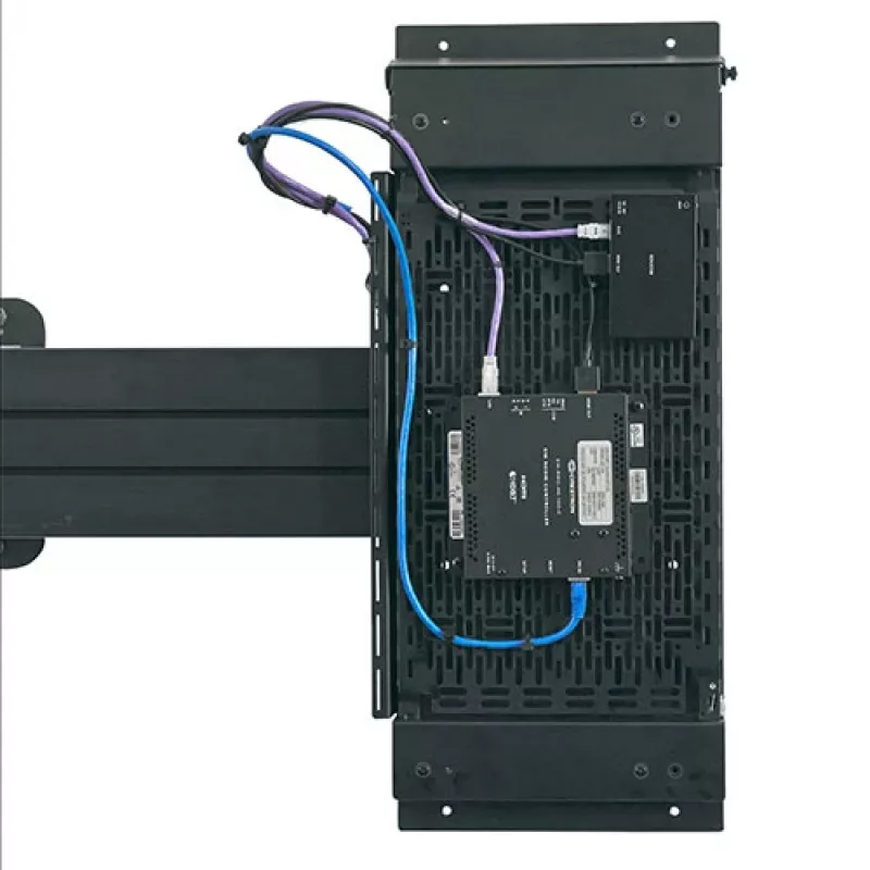 Chief Proximity Component Storage Slide-Lock Panel Black 6.8 kg Wall Mount
