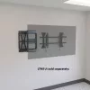 Chief Proximity Component Storage Slide-Lock Panel Black 6.8 kg Wall Mount