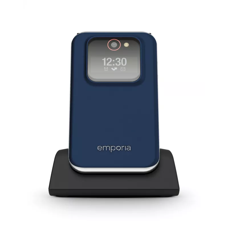Emporia emporiaJOY 7.11 cm (2.8 inch) 113 g Blue Senior phone