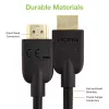 Techly ICOC HDMI2-4-010T HDMI cable 1 m HDMI Type A (Standard) Black