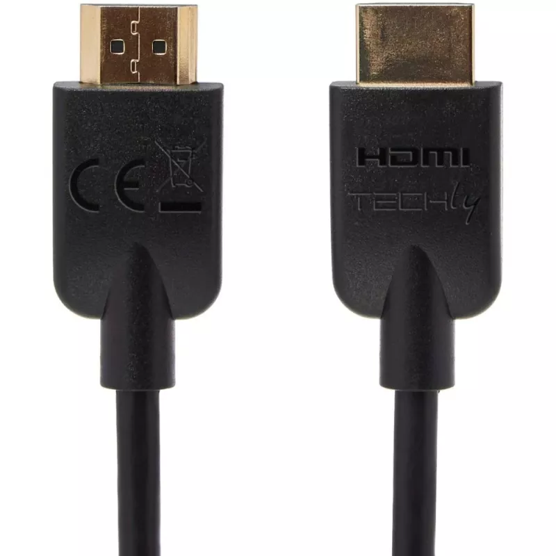 Techly ICOC HDMI2-4-010T HDMI cable 1 m HDMI Type A (Standard) Black