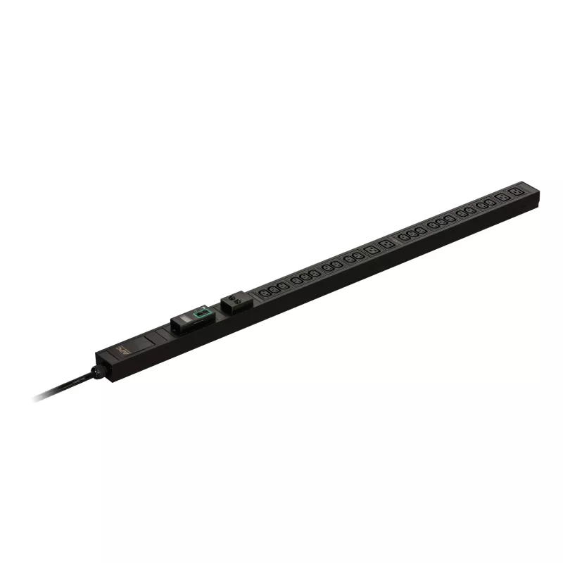 APC Easy Rack PDU, Metered, 0U, 1 Phase, 7.4kW, 230V, 32A, 20 x C13 and 4 x C19 outlets, IEC60309 2P+E inlet