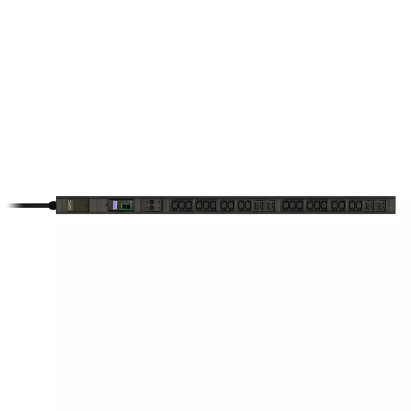 APC Easy Rack PDU, Metered, 0U, 1 Phase, 7.4kW, 230V, 32A, 20 x C13 and 4 x C19 outlets, IEC60309 2P+E inlet