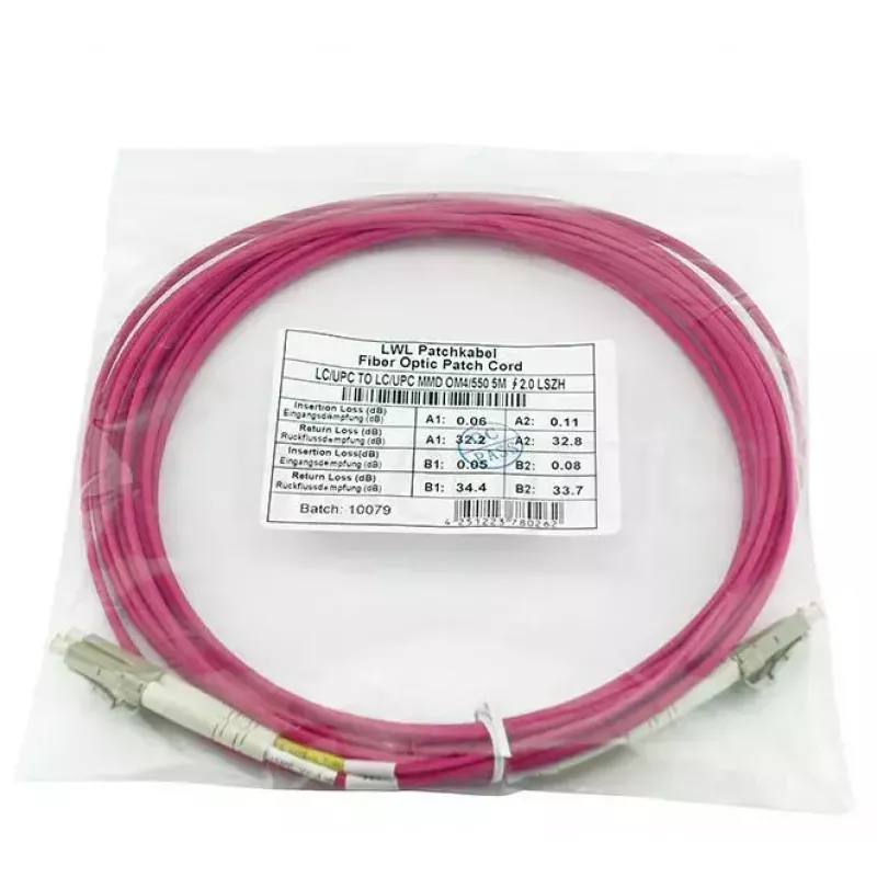 BlueOptics QK732A-BO InfiniBand/fibre optic cable 1 m LC Violet