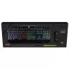 MediaRange MRGS102 Gaming Keyboard and Mouse USB QWERTZ Black RGB