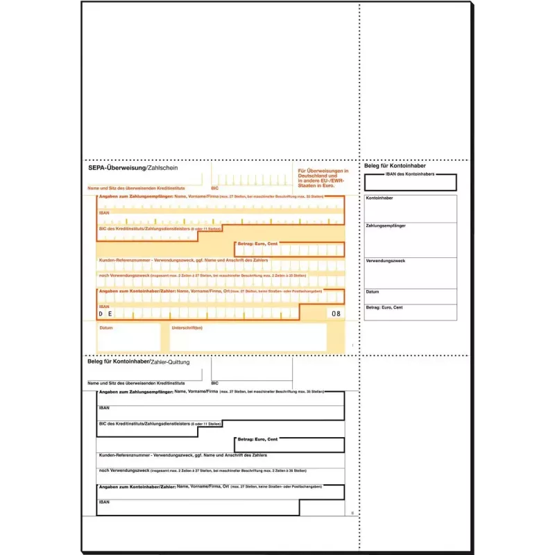 Business form Sigel ZV572