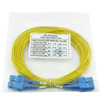 BlueOptics CAB-SMF-SC-SC-2-BO InfiniBand fibre optic cable 2 m SC SC G.657.A1