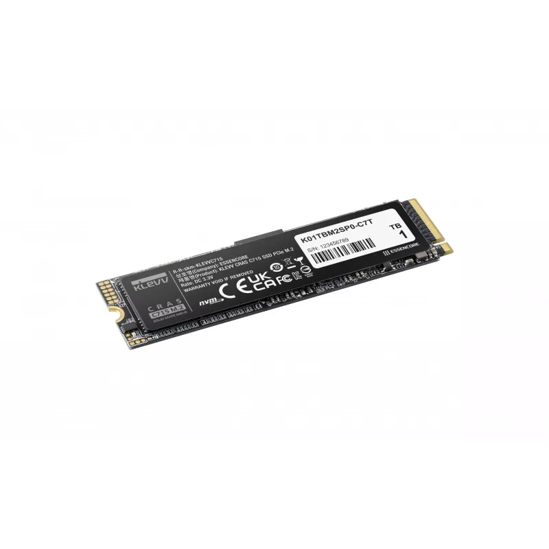 SSD disk KLEVV 1 TB M.2 2280 PCIe Gen3 NVMe K01TBM2SP0-C7T