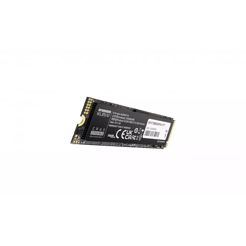 SSD disk KLEVV 1 TB M.2 2280 PCIe Gen3 NVMe K01TBM2SP0-C7T