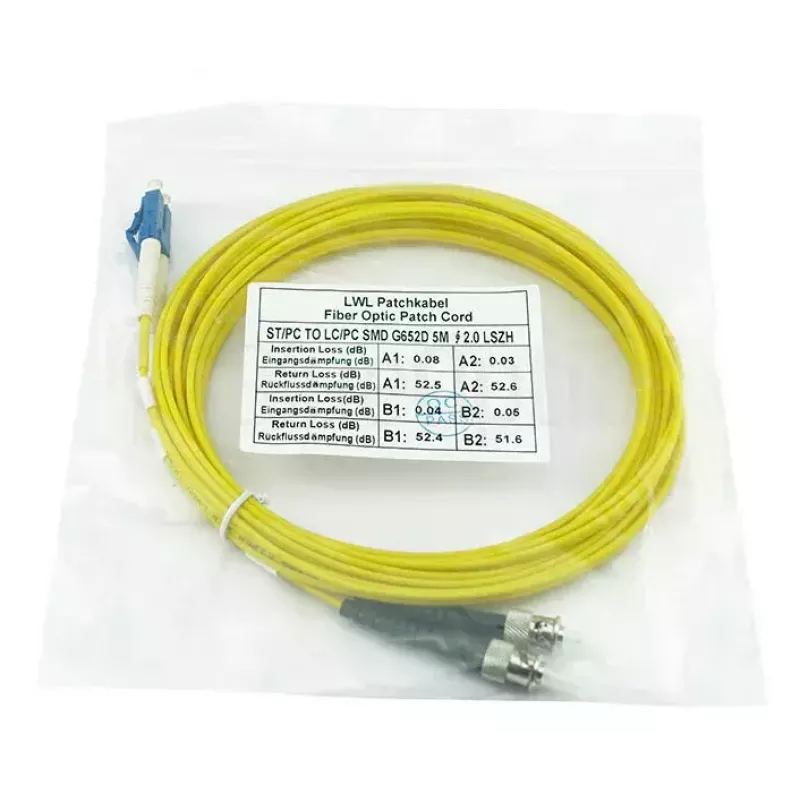 BlueOptics CAB-SMF-ST-LC-2-BO InfiniBand fibre optic cable 2 m G.657.A1