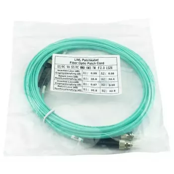 BlueOptics SFP3333EU0.5MK InfiniBand fibre optic cable 0.5 m ST Aqua