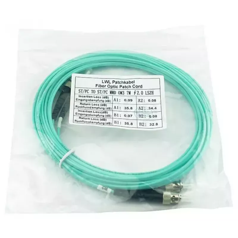 BlueOptics SFP3333EU0.5MK InfiniBand fibre optic cable 0.5 m ST Aqua