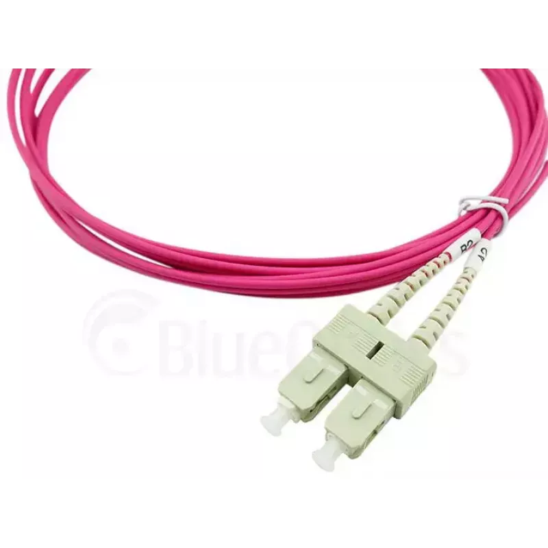 Fibre optic cable BlueOptics SFP3232FU0.5MK 0.5 m SC OM4