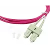 Fibre optic cable BlueOptics SFP3232FU0.5MK 0.5 m SC OM4
