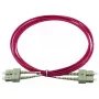Fibre optic cable BlueOptics SFP3232FU0.5MK 0.5 m SC OM4