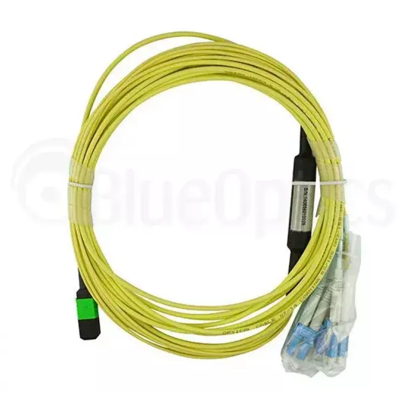 BlueOptics CBL-MPO12-4LC-SMF-5M-BO InfiniBand fibre optic cable MPO 4x LC 5m