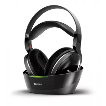 Philips SHD8850/12 headphones/headset Wireless Head-band Music Black