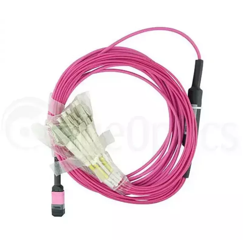 BlueOptics CBL-MPO12-4LC-OM4-15M-BO InfiniBand fibre optic cable MPO 4x LC 15m