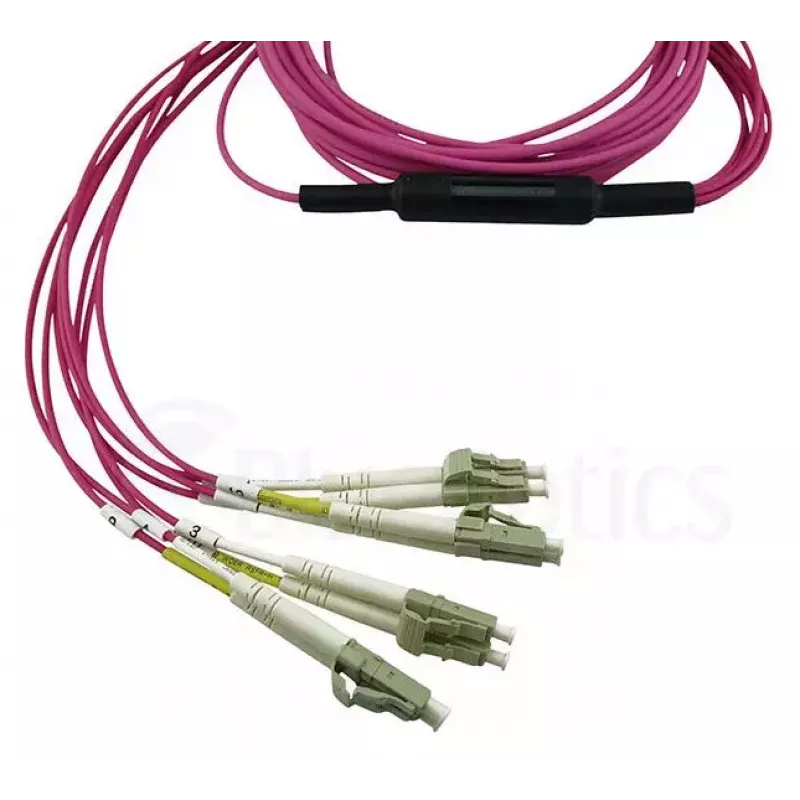 BlueOptics CBL-MPO12-4LC-OM4-15M-BO InfiniBand fibre optic cable MPO 4x LC 15m