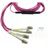 BlueOptics CBL-MPO12-4LC-OM4-15M-BO InfiniBand fibre optic cable MPO 4x LC 15m