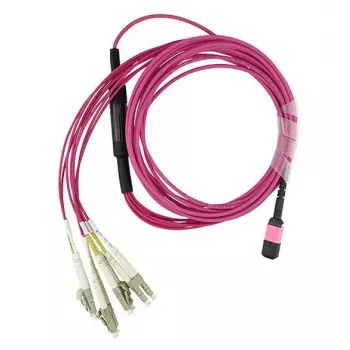 BlueOptics CBL-MPO12-4LC-OM4-15M-BO InfiniBand fibre optic cable MPO 4x LC 15m