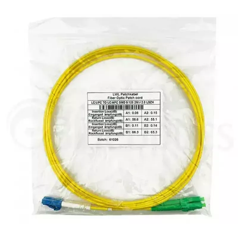 BlueOptics SFP3131BU1MS InfiniBand fibre optic cable 1 m LC Yellow