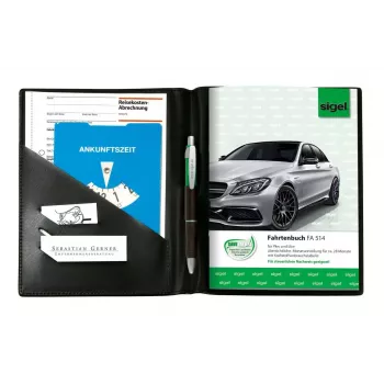 Personal Organizer Sigel EF510 Leatherette Plastic Black