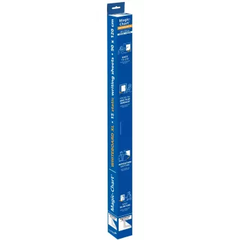 Legamaster Magic-Chart Whiteboard Foil 90x120cm Electrostatic Dry-Erase PP Film, 25 Sheets, White
