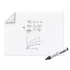 Legamaster Magic-Chart Whiteboard Foil 90x120cm Electrostatic Dry-Erase PP Film, 25 Sheets, White