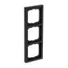 Busch-Jaeger electrical switch/cover panel 1723-885K Black, thermoplastic, screwless, 80×222×11 mm