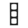 Busch-Jaeger electrical switch/cover panel 1723-885K Black, thermoplastic, screwless, 80×222×11 mm