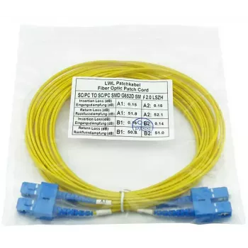 Fibre optic cable BlueOptics CAB-SMF-SC-SC-1 1 m SC SC G.657.A1