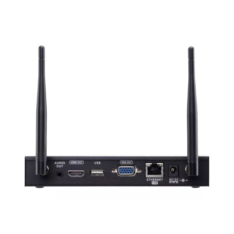 ATEN 4K Wireless Presentation Switch Quad View Desktop Black