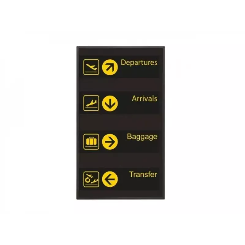 Sharp PN-HS431 Digital signage flat panel 109.2 cm (43 inch) TFT 700 cd/m² 4K Ultra HD Black 24/7