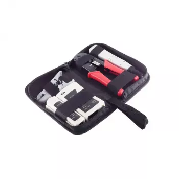 Cable crimper tool set ShiverPeaks BS18-25001 Black