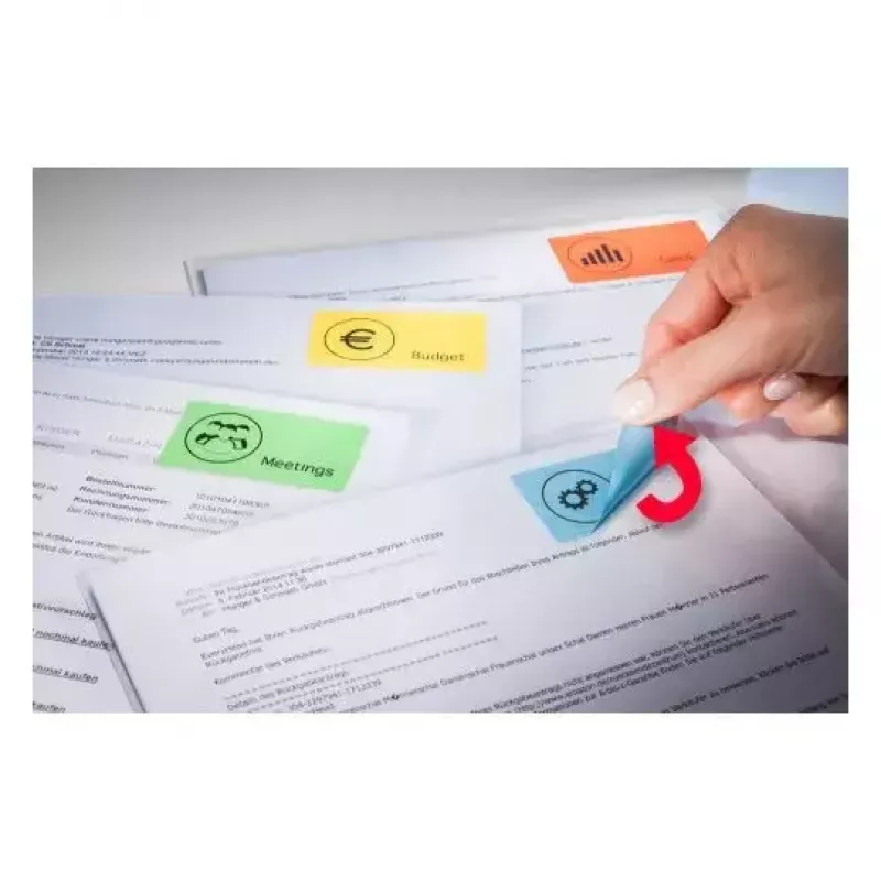 Self-adhesive label Avery L6033-20 Rounded rectangle Removable Green
