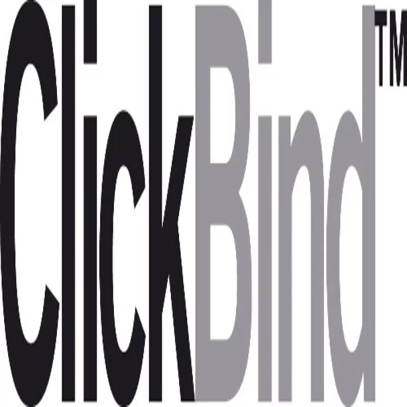 GBC ClickBind Spine A4 34R 8mm, Black, 45 sheets, Plastic, A4, 8 mm, 280 g