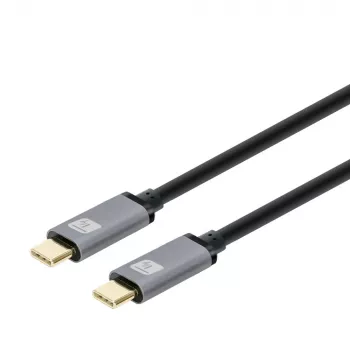 Techly USB 3.2 Gen 2 USB-C M/M Cable 1m Black, 1 m, USB B, USB C, USB 3.2 Gen 1 (3.1 Gen 1), 10 Gbit/s, Black