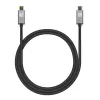 Techly USB 3.2 Gen 2 USB-C M/M Cable 1m Black, 1 m, USB B, USB C, USB 3.2 Gen 1 (3.1 Gen 1), 10 Gbit/s, Black