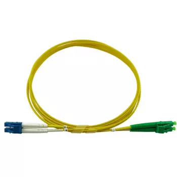 Fibre optic cable BlueOptics SFP3131BU0.5MS LC G.657.A1 0.5 m Yellow