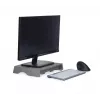 BakkerElkhuizen Q-Riser 50 Circular 76.2 cm Desk Grey