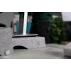 BakkerElkhuizen Q-Riser 50 Circular 76.2 cm Desk Grey