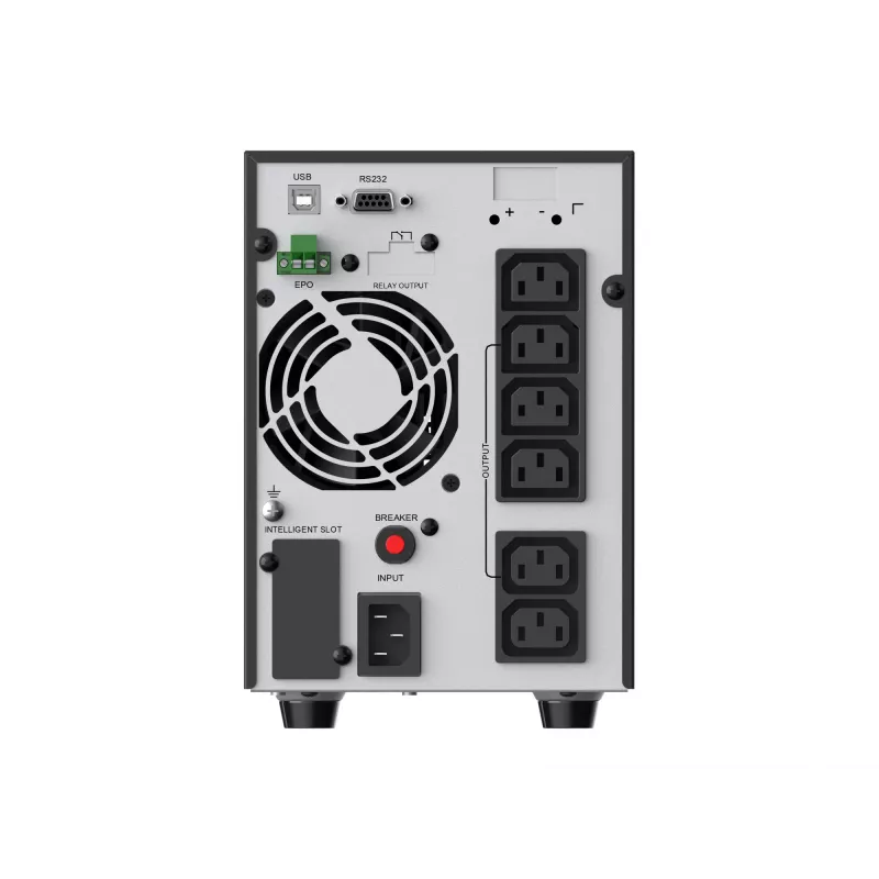 Conceptronic ZEUS52E2K 2000VA 1800W Online Tower UPS, IEC, Double-conversion (Online), 2 kVA, 1800 W, Sine, 220 V, 240 V