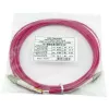 Fibre optic cable BlueOptics SFP3131FU1.5MK LC OM4 1.5 m Pink