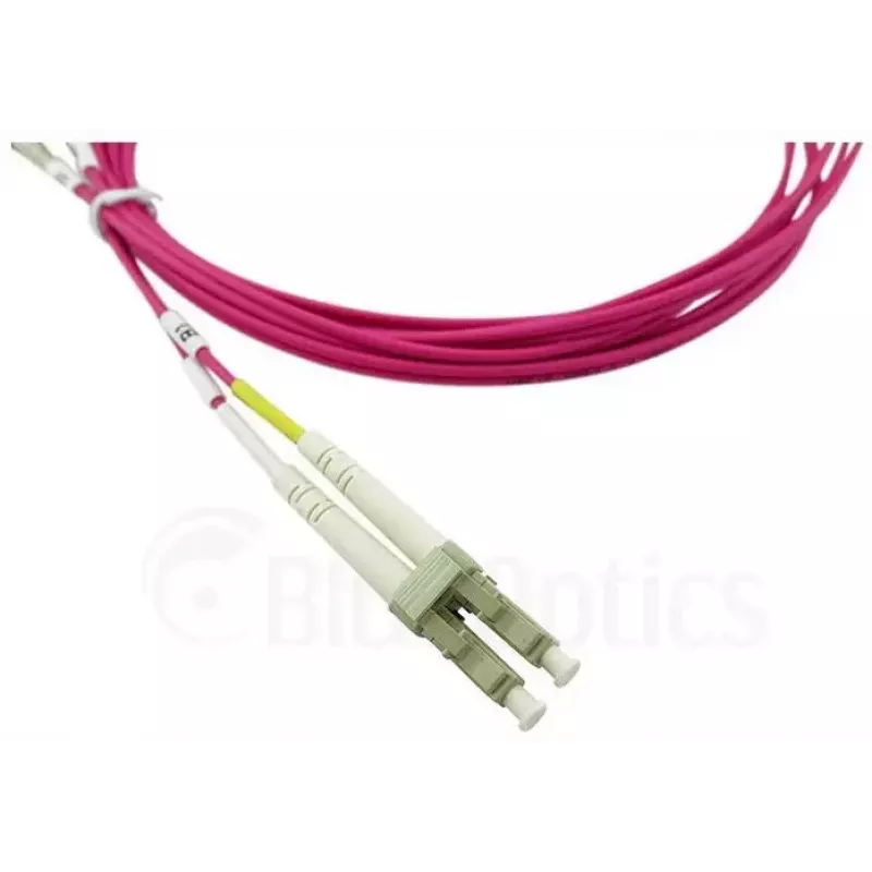 Fibre optic cable BlueOptics SFP3131FU1.5MK LC OM4 1.5 m Pink