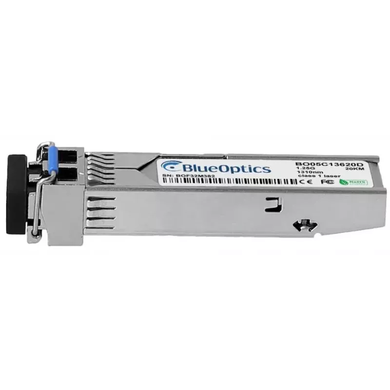 BlueOptics OM-SFP-GIGABIT-SINGLE-MODE-20-BO Fiber Optic Transceiver Module 20000m