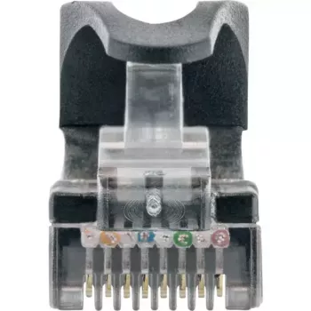 Networking cable Schwaiger CKB6025 053 RJ-45 Cat6 2.5 m Black
