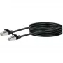 Networking cable Schwaiger CKB6025 053 RJ-45 Cat6 2.5 m Black