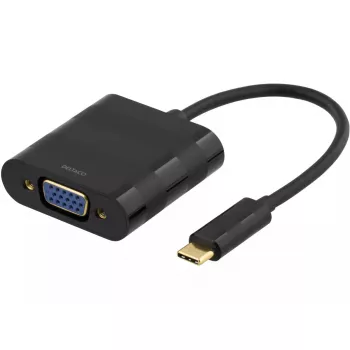 Video Cable Adapter Deltaco USBC-VGA